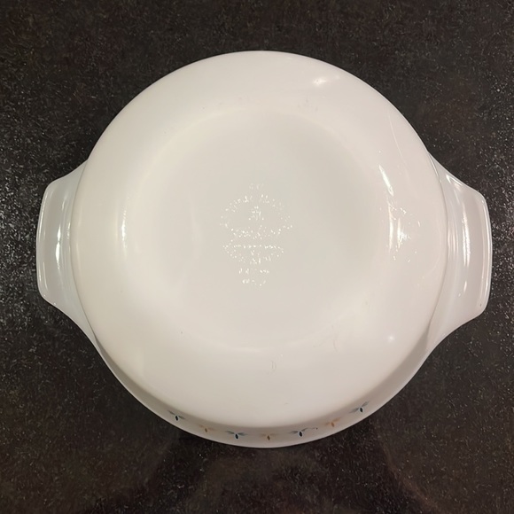 1 1/2 QT - Fire King Atomic Starburst Candle Glow  Glass Casserole - Picture 5 of 15